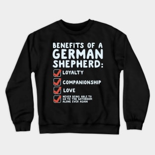 Benefits Of A German Shepherd Crewneck Sweatshirt